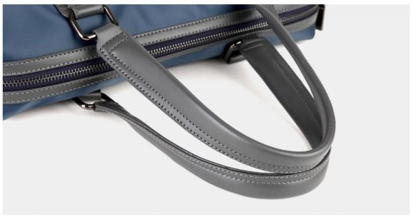 High quality leather laptop messenger for men