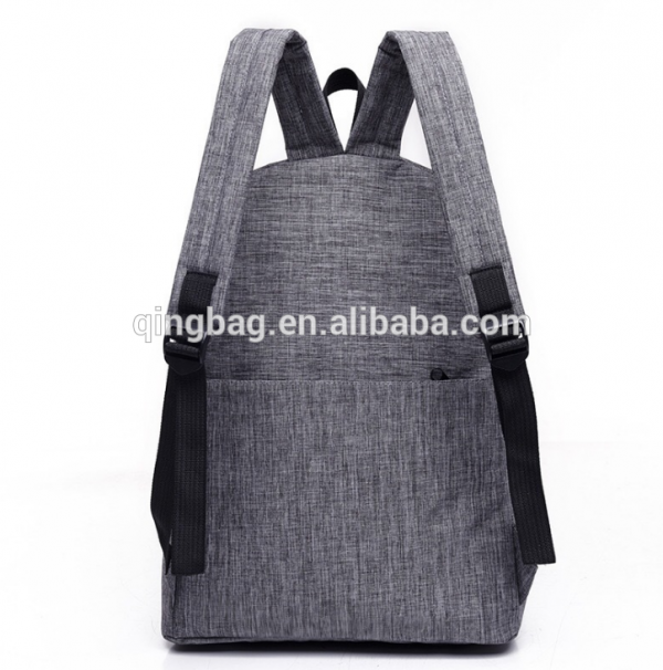 Promotion customised polyester backpack with laptop compartment