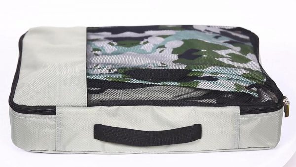 Waterproof traveling packing cubes set  with laundry bag and shoes bag