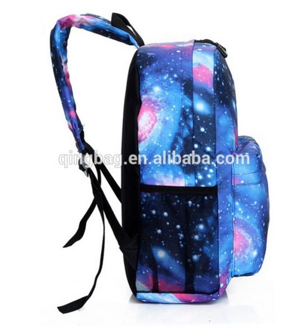 Hot Sale Fashion Unisex Canvas Star Sky Printed daypack