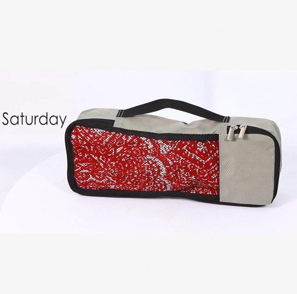 Waterproof traveling packing cubes set  with laundry bag and shoes bag