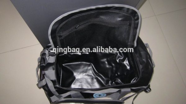 Deluxe Water Resistant PVC Tarpaulin men Duffel Bag Backpack 40L 70L 90L