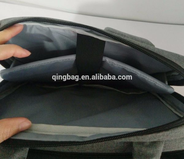Popular special fabric design backpack laptop bag