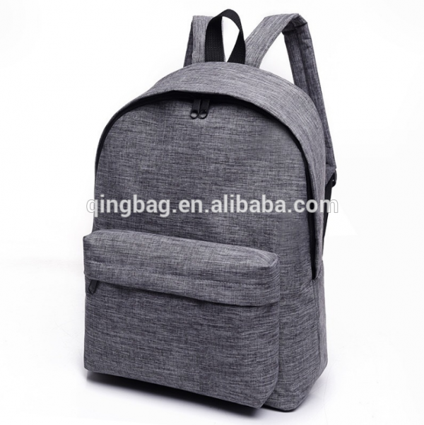 Promotion customised polyester backpack with laptop compartment