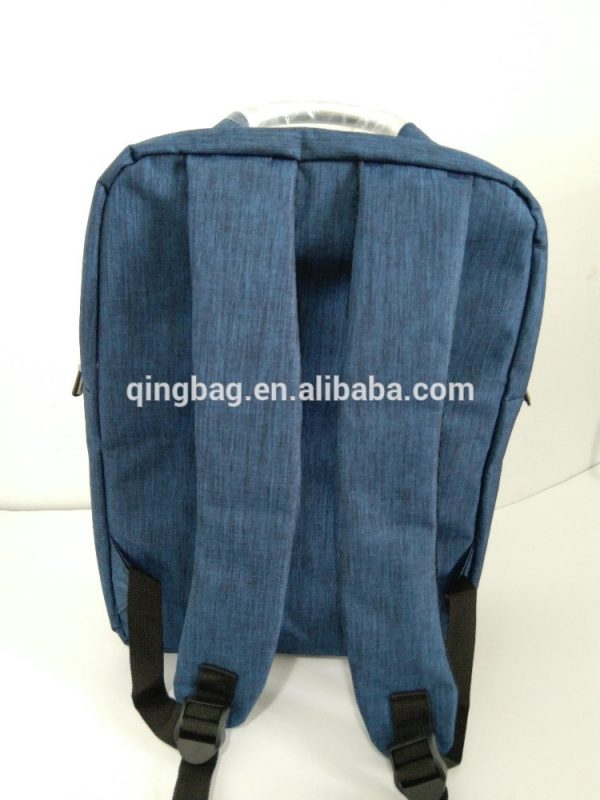 Men's bag laptop backpack with fashion fabric