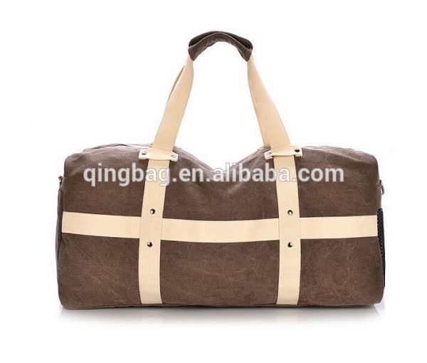 Large capacity canvas travel bag