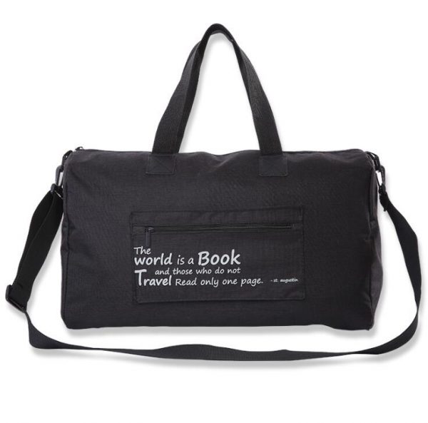 Elegant traveling snowflake handbag, sport shoulder bag design on trolley suitcase