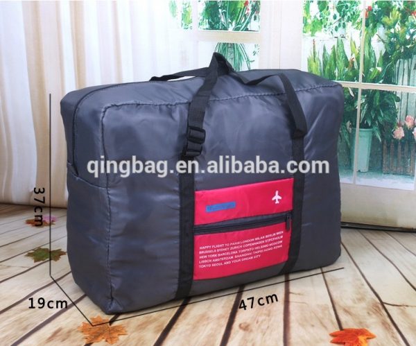 Foldable Travel Duffel Bag Luggage Sports Gym Water Resistant Nylon