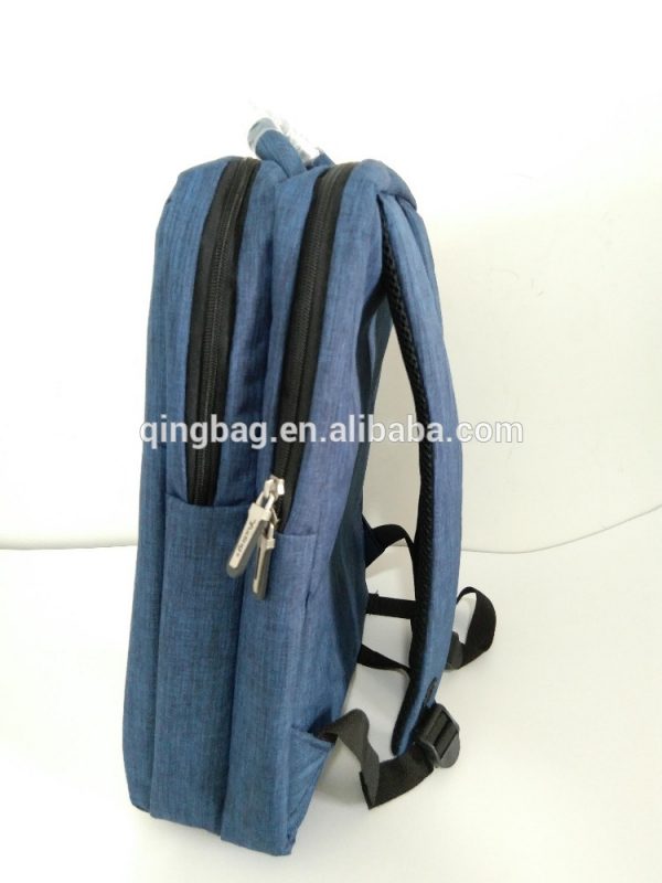 Men's bag laptop backpack with fashion fabric