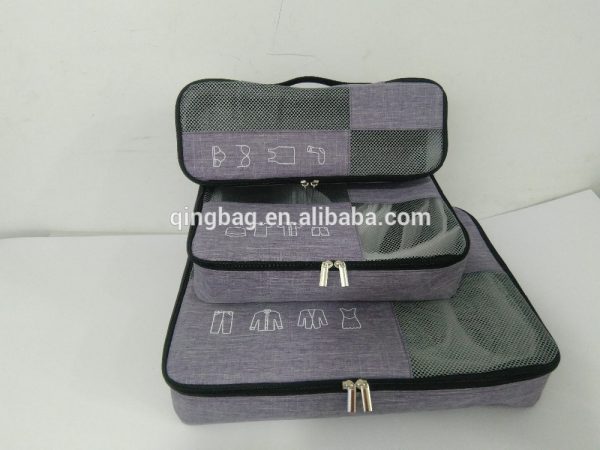 Customized popular storage packing cubes 2 pieces