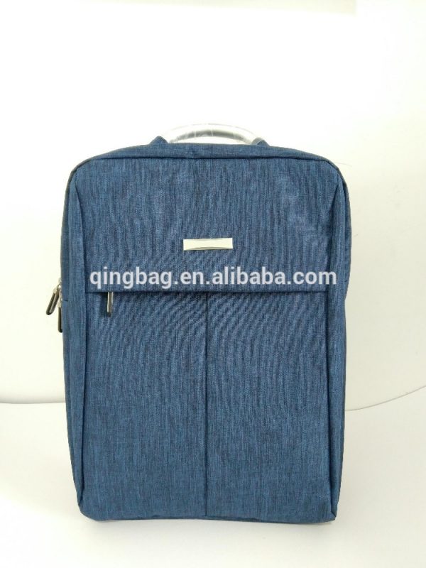 Men's bag laptop backpack with fashion fabric