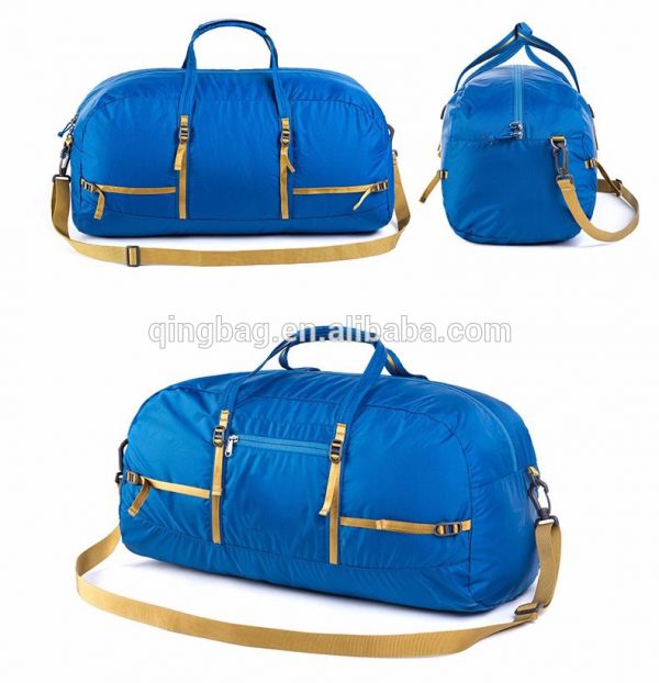 Nylon Foldable Large Capacity Waterproof Women And Men Travel Bags