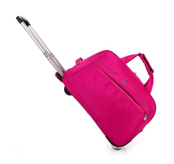 Wholesale lady style school luggage, travel wheeled bag