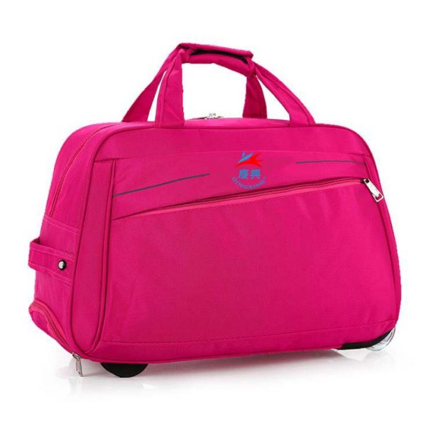 Wholesale lady style school luggage, travel wheeled bag