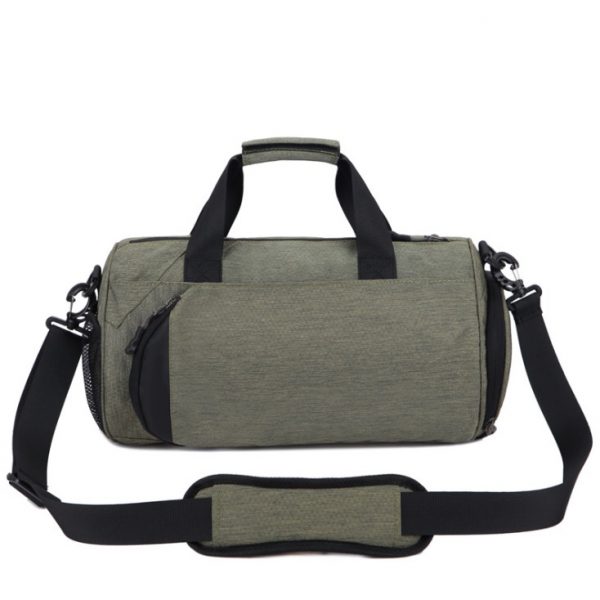 Customized water resistant snowflake travel ernight bag