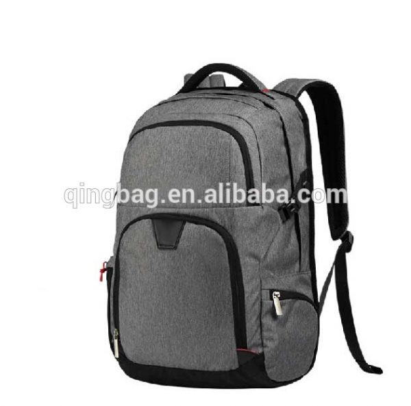 Popular snow fabric canvas polyester backpack laptop bag