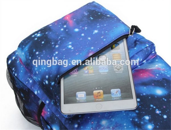 Hot Sale Fashion Unisex Canvas Star Sky Printed daypack