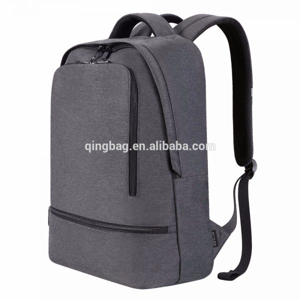 Water resistant multi functional casual laptop back pack with USA charge port