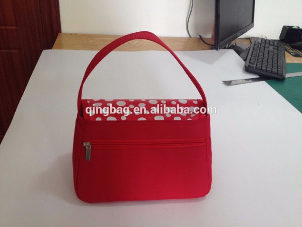 Fashion leather baby diaper bag,mommy tote bag with double layer interior