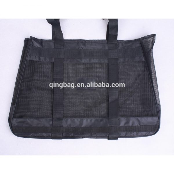 Personalize Clear high quality mesh tote Bag mesh hand bag