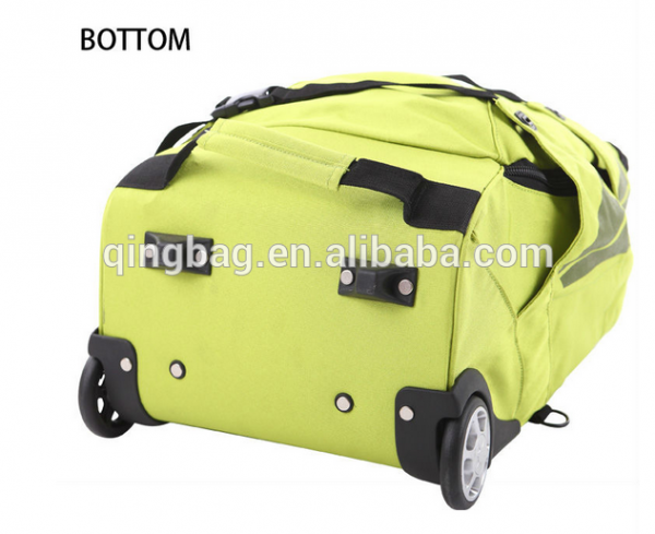 High Quality Aluminum Trolley Backpack With Wheels