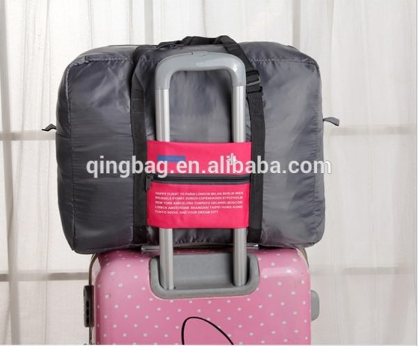Foldable Travel Duffel Bag Luggage Sports Gym Water Resistant Nylon