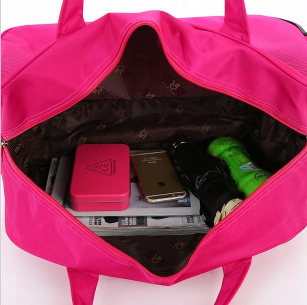 Wholesale lady style school luggage, travel wheeled bag