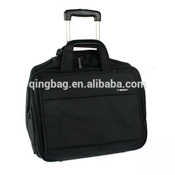 Nylon Trolley Laptop Bag 17"