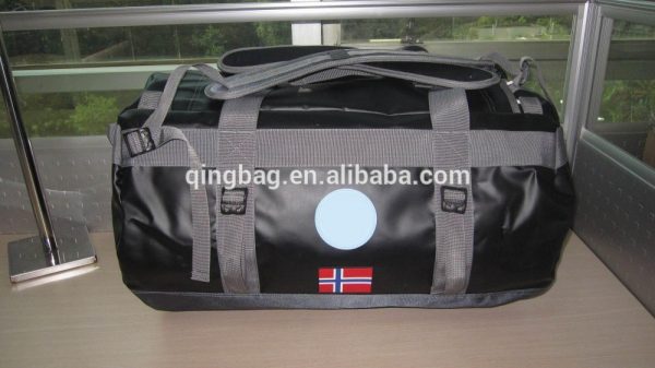 Deluxe Water Resistant PVC Tarpaulin men Duffel Bag Backpack 40L 70L 90L