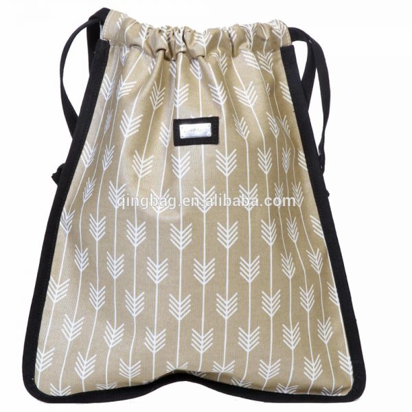 Brand Canvas drawstring bag,drawstring backpack,drawstring bag