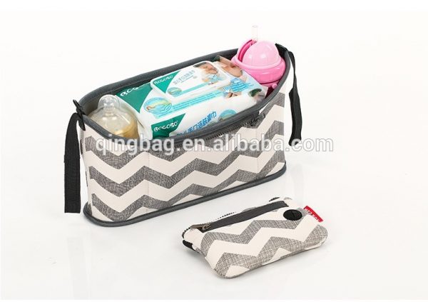 BEST STROLLER ORGANIZER for Smart Moms,Premium Deep Cup Holders, Extra-Large Storage Space
