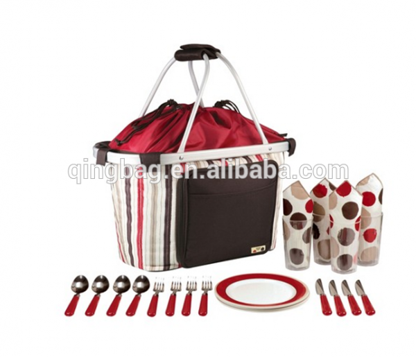 fashion new design 4 person picnic basket