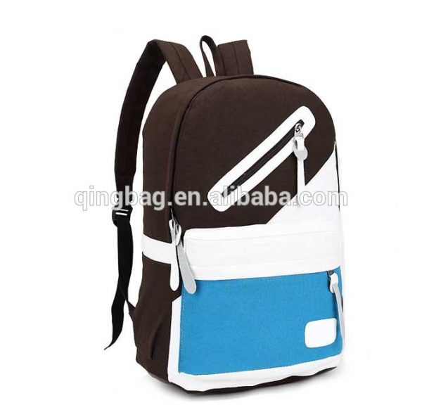 Customized high quality casual school bags and backpacks