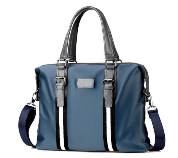 High quality leather laptop messenger for men