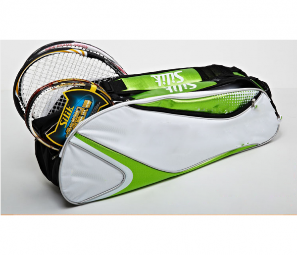Custom waterproof Tennis Racket Carrying Bag with Accessory Compartment and Adjustable Shoulder Strap sport bag