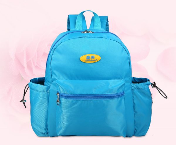 Custom purple adult Diaper Bag Backpack