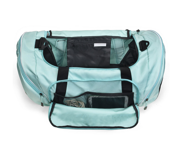 Factory supply Custom Waterproof Large Capacity Sport Gear Equipment travel duffel bag shoes compartment