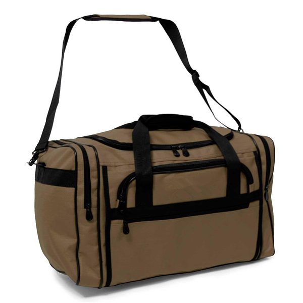 Custom Canvas Duffel Bag Gym Sports Overnight Weekend Bag Vintage High Capacity 100% Cotton Canvas Travelling sports tote bag