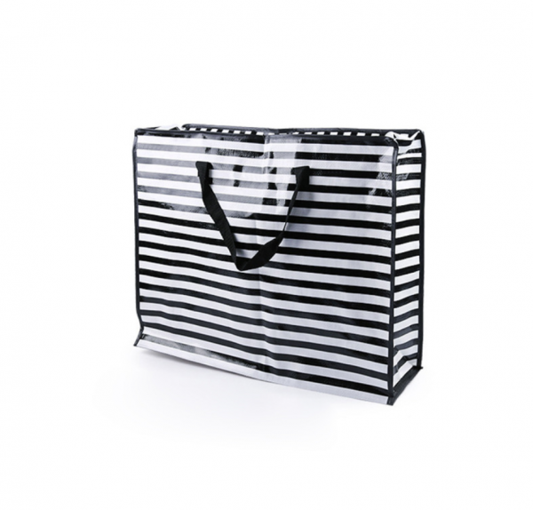 Custom Waterproof PP woven tote bag PP shopping bag colorful glossy laminated
