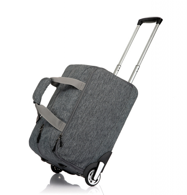Water resistant rolling travel duffel bag trolley style make more comfortable traveling