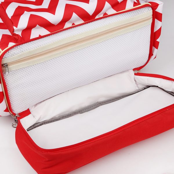 Custom mummy bag waterproof travel baby diaper bag backpacks multi function tote mommy backpack baby travel diaper bag