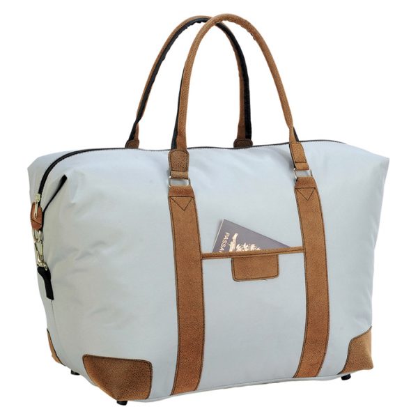 Custom easy canvas travel college duffel sports tote bag