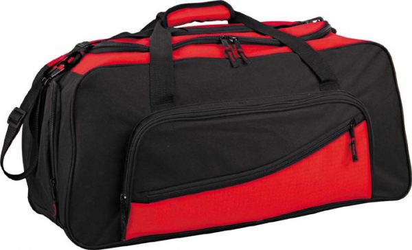 Professional waterproof Oxford Portable Fashion Fitness Sport team Bag with Mesh Pocket