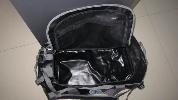 Custom Waterproof PVC Tarpaulin Duffel Bag backpack padded shoulder straps