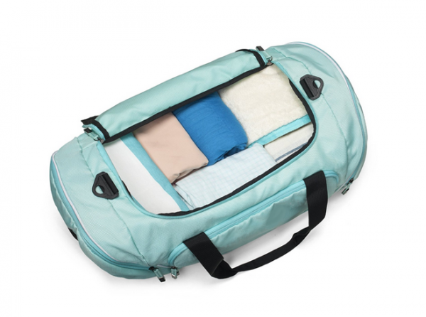Factory supply Custom Waterproof Large Capacity Sport Gear Equipment travel duffel bag shoes compartment