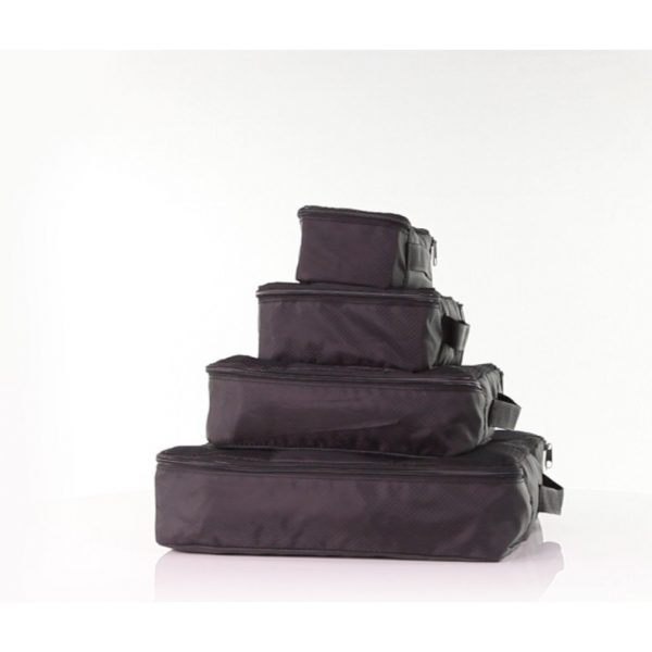 Factory custom 5 Set Packing Cubes Travel Organizers with Laundry Bag and shoes bag