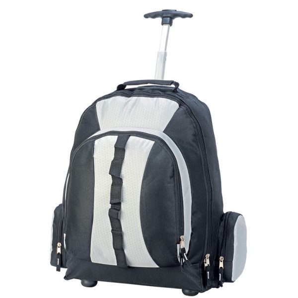 Waterproof Wheeled Rolling backpack, Trolley School Backpack, Luggage 17 Inch wheeled Backpack