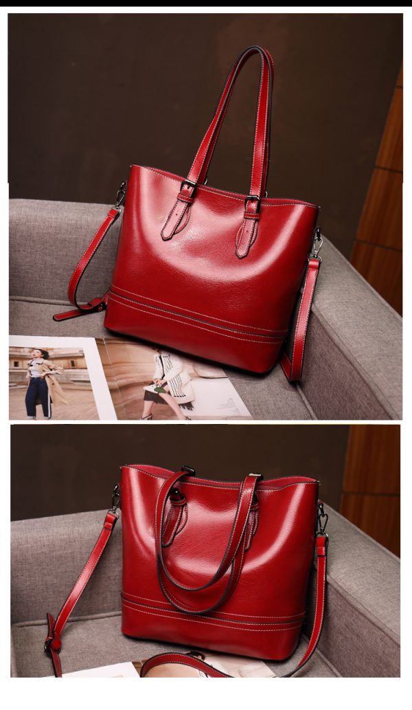 Customized luxury genuine leather shoulder brand new women handbag high quality  for women ladies