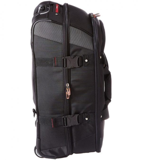 Custom rolling high quality duffel trolley travel bag, business weekend flight carry on luggage