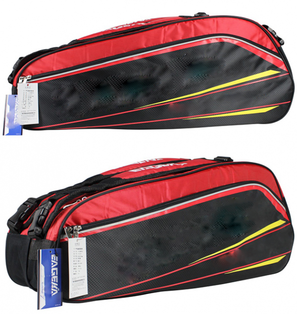 Waterproof 3 and 6  racket Tennis Equipment Duffel Bag for Professional or Beginner Tennis Players